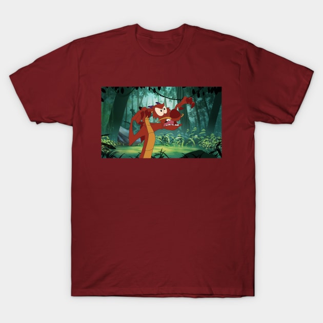 Mighty Mushu T-Shirt by Whovian03